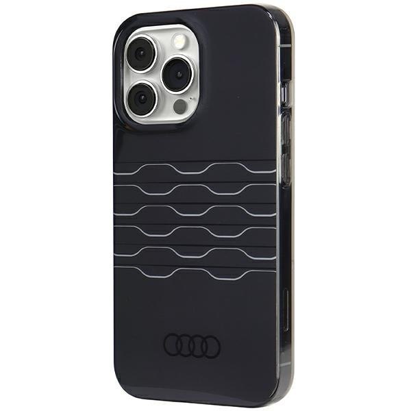 Audi IML MagSafe Case iPhone 13 Pro Max 6.7" czarny/black hardcase